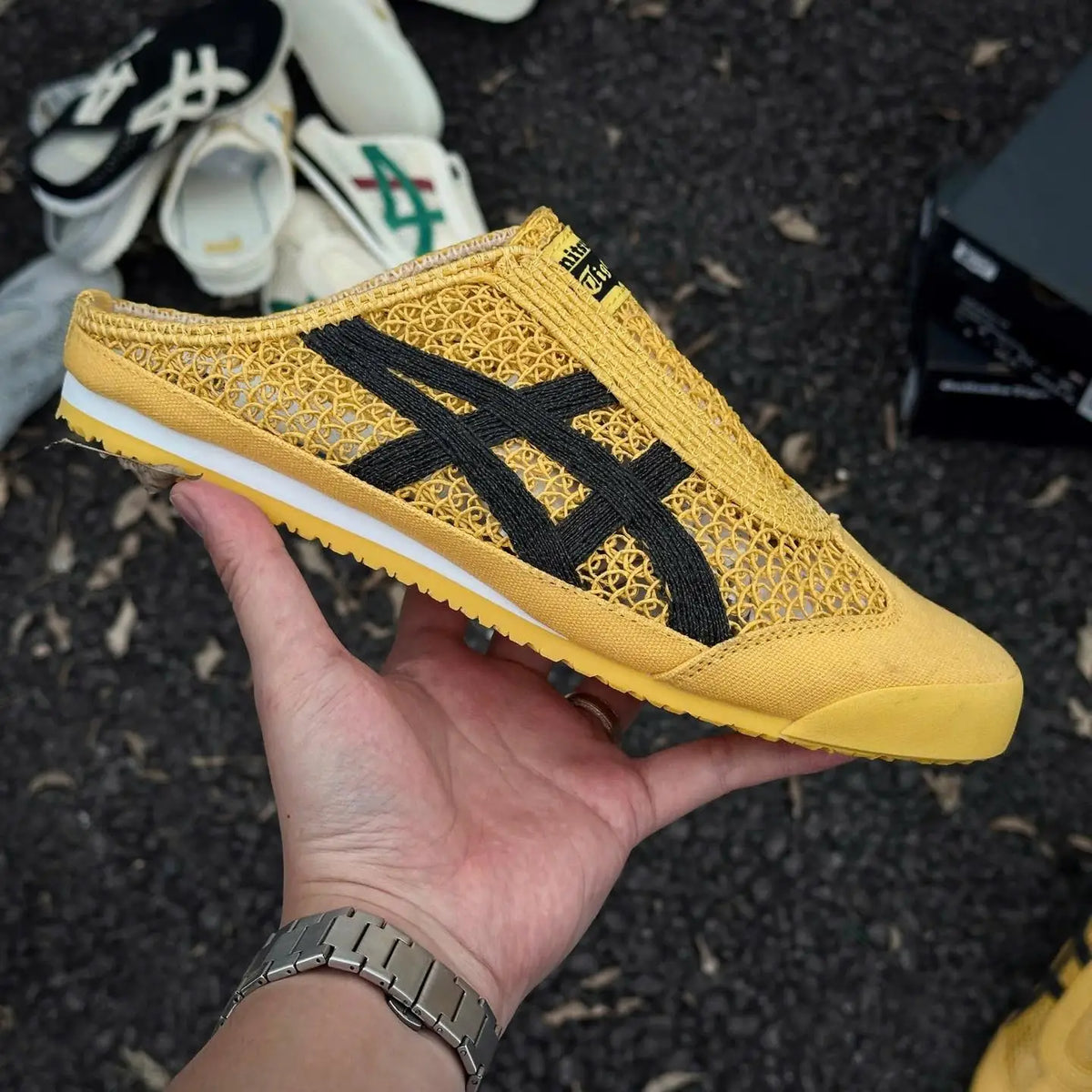 Onitsuka Tiger MEXICO 66 SABOT YELLOW D-2129
