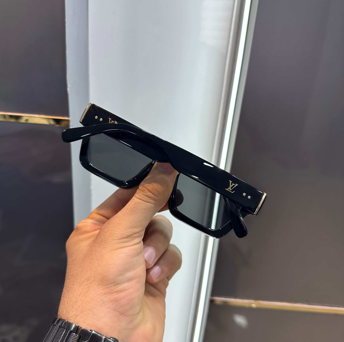 Louis  Vuitton Black Designer Premium Shade 104