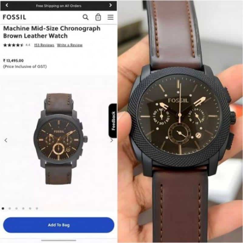 Fossiil Fs4656 Leather Belt Exclusive Offer