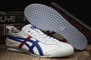 Onitsuka Tiger Mexico 66 White Blue Gold Women s