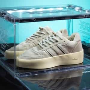 With Adidas BOX fear of god x rivalry 86 beige as1 sale