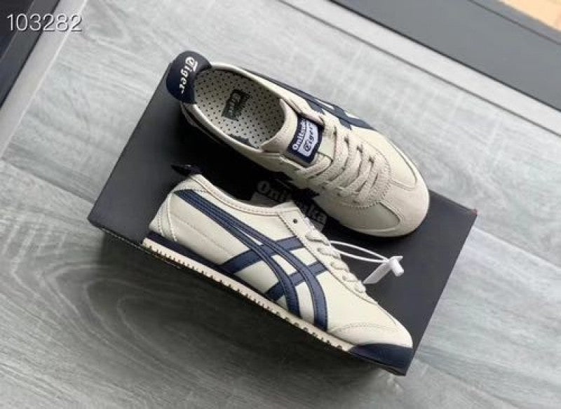 ONITSUKA TIGER maxico 66 BEIGH NAVY fix