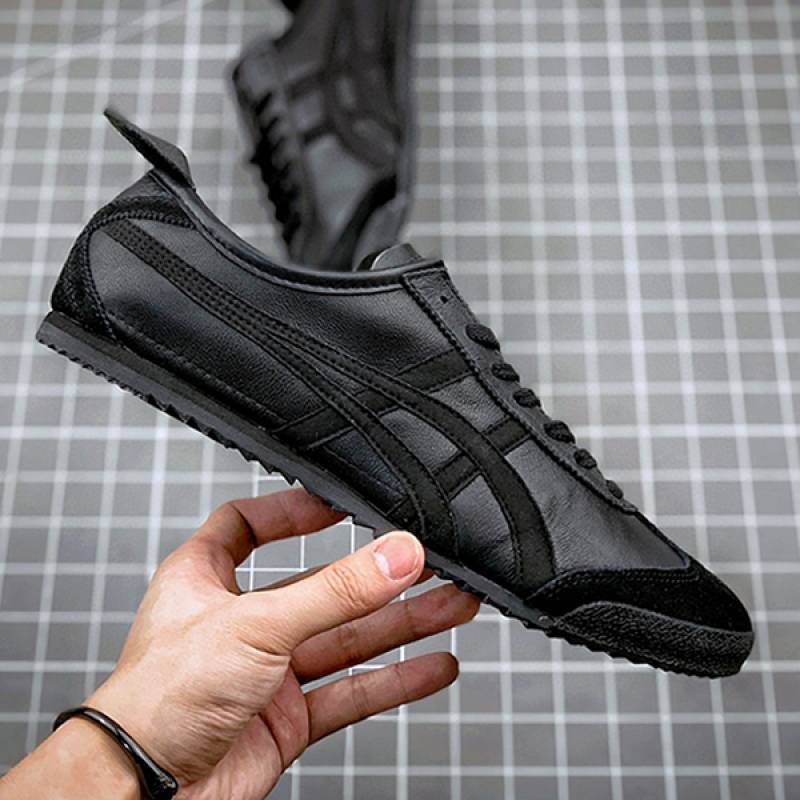 Onitsuka Tiger Mexico 66 Triple Black Women FIXX