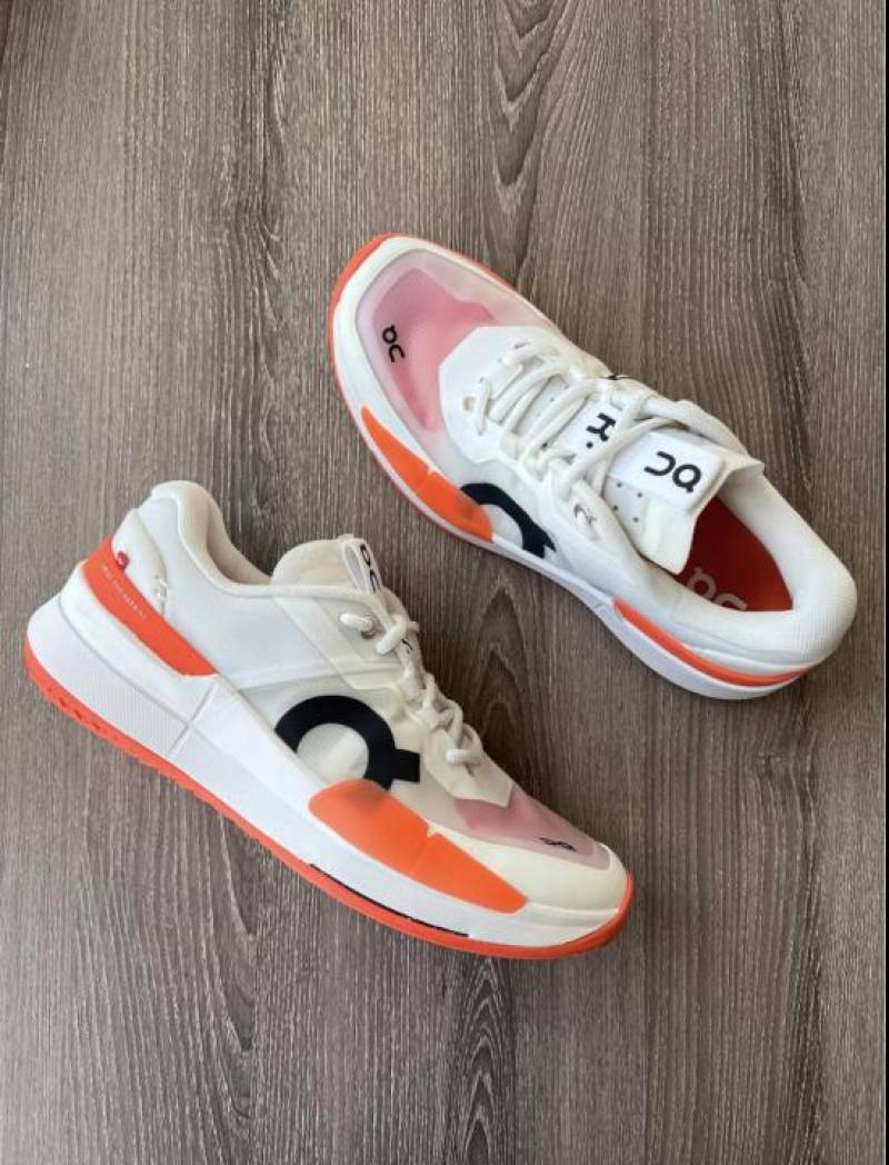 On Cloud X The Roger Pro 2 White Flame