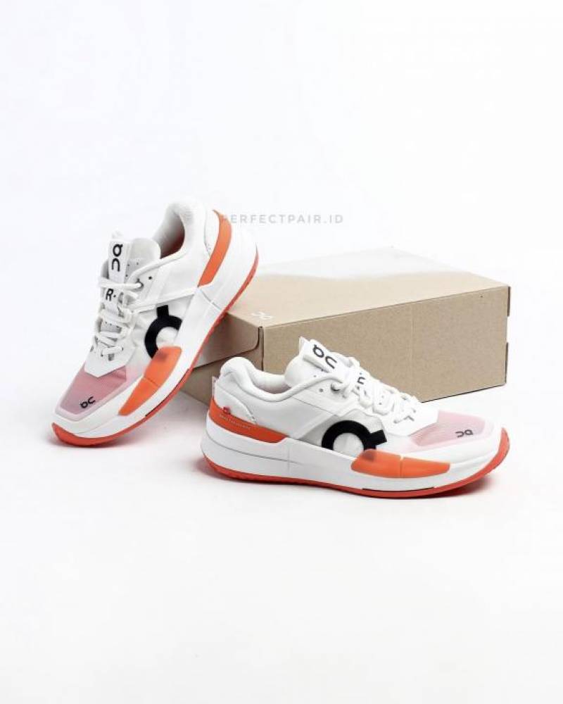 On Cloud X The Roger Pro 2 White Flame