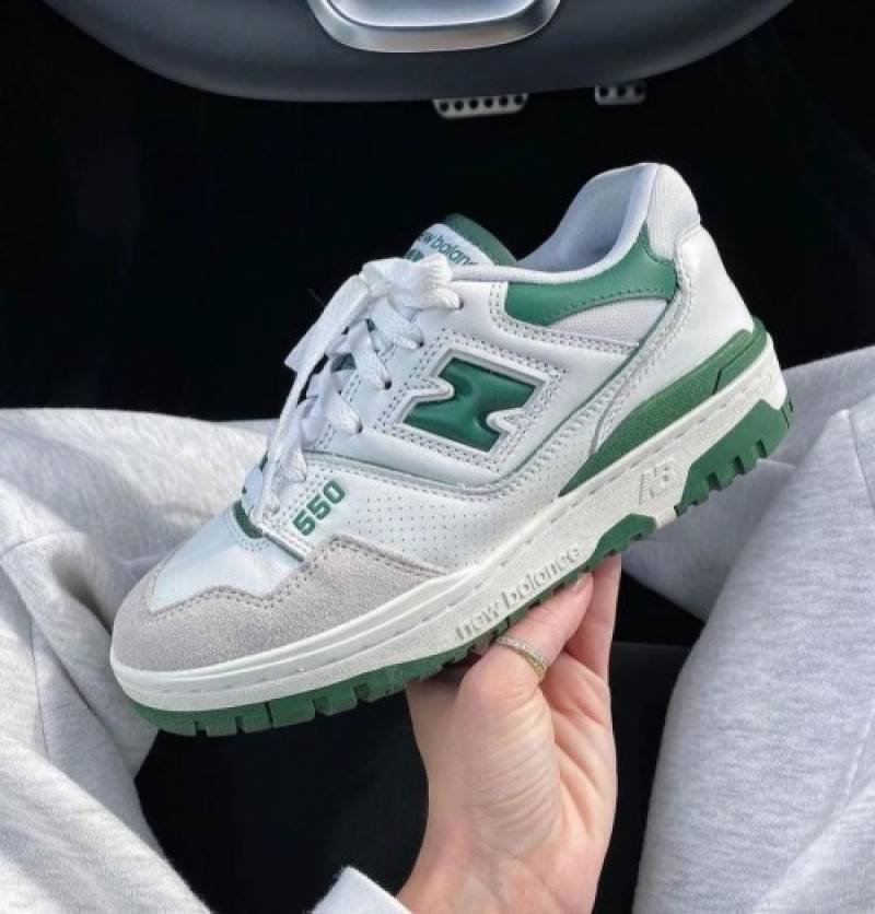 Neww balanc_e 550 white green for her fix
