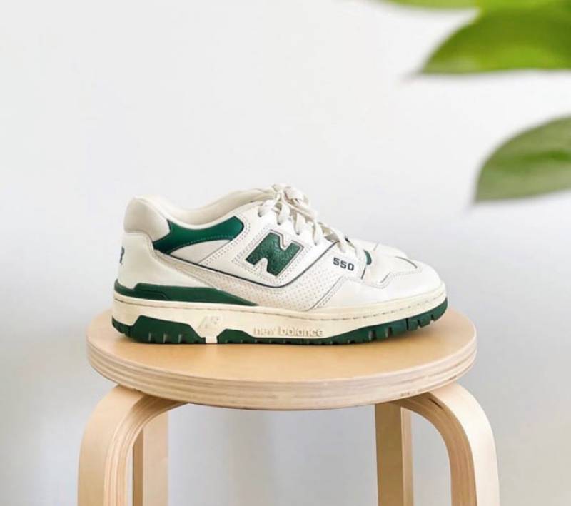 Neww balanc_e 550 white green for her fix