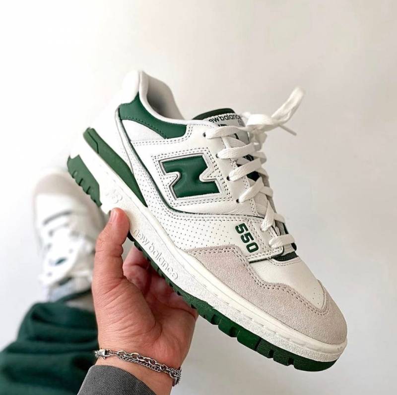 Neww balanc_e 550 white green for her fix