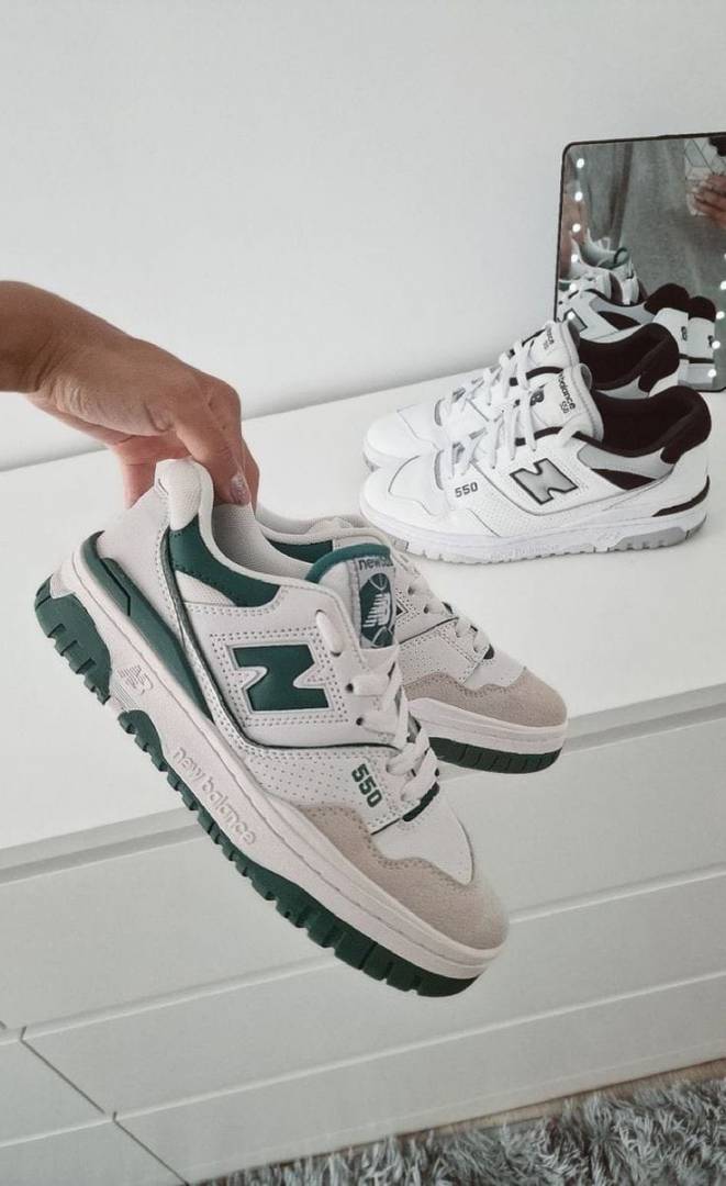Neww balanc_e 550 white green for her fiX