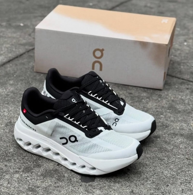 ON Cloud Surfer Next White Black