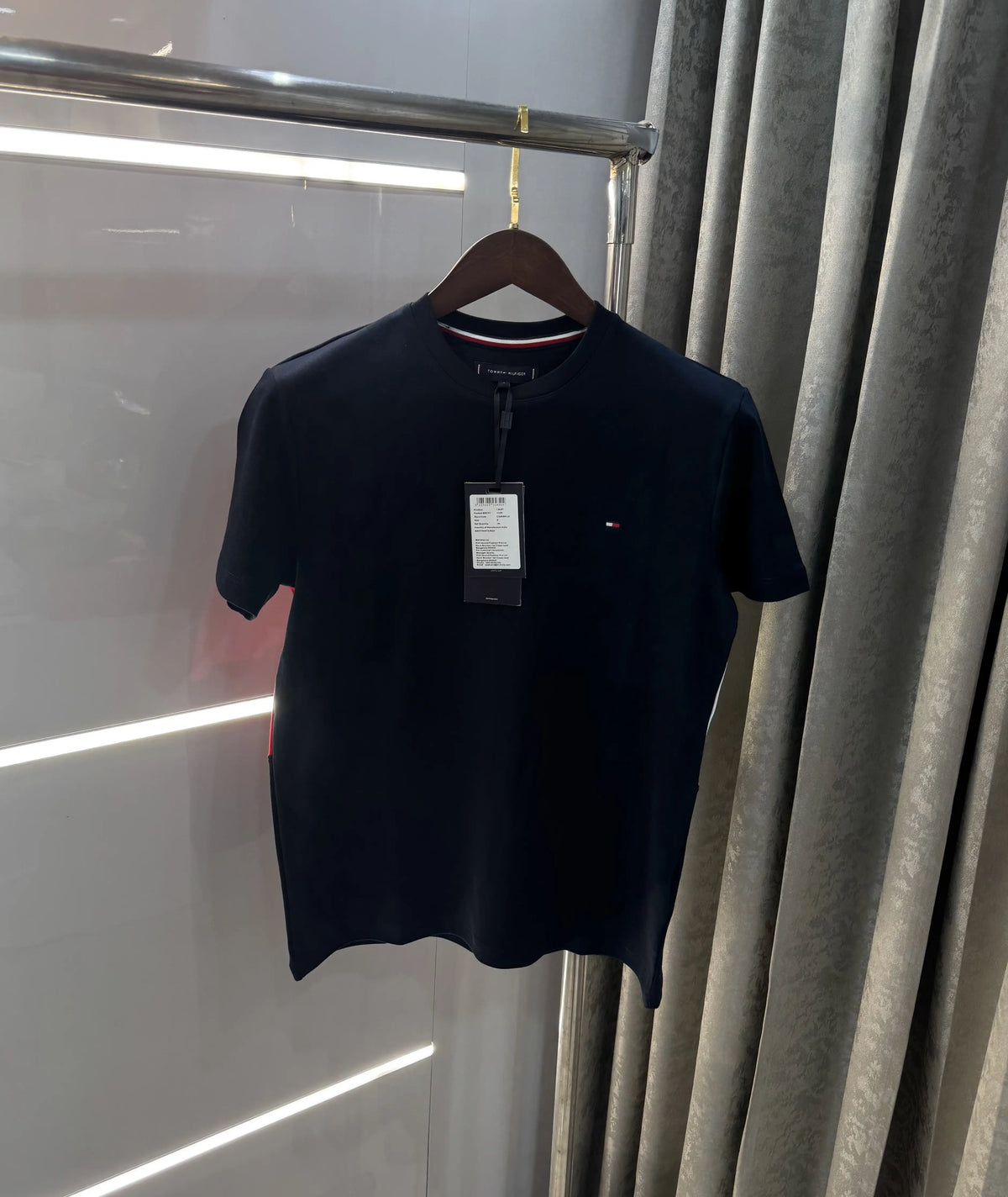 Tommy Hilfiger Navy Blue Logo Work Premium Polo T-Shirt
