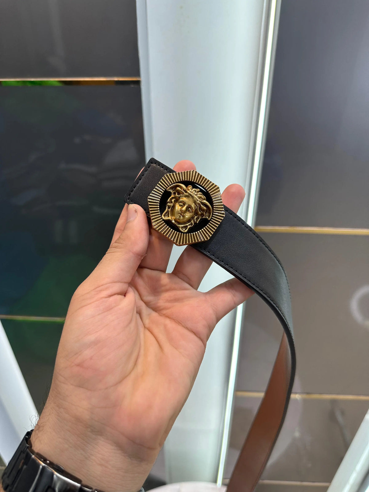 Versac e Gold  002 Premium Imported Belt