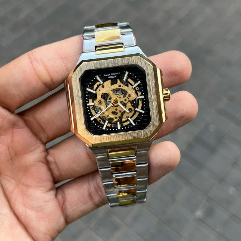 Patek Phillep e Nautilus Automatic Square Gold