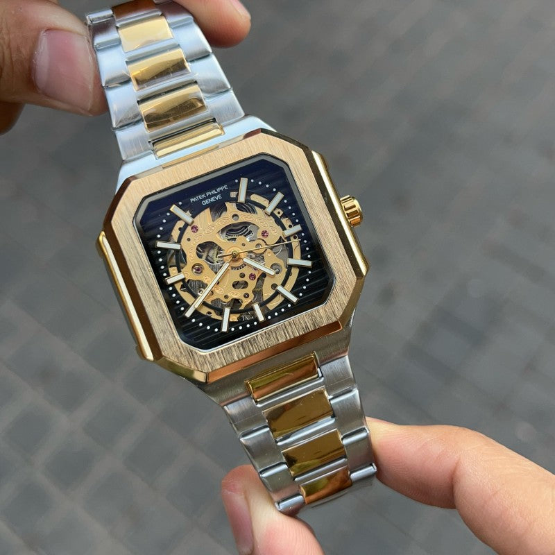 Patek Phillep e Nautilus Automatic Square Gold