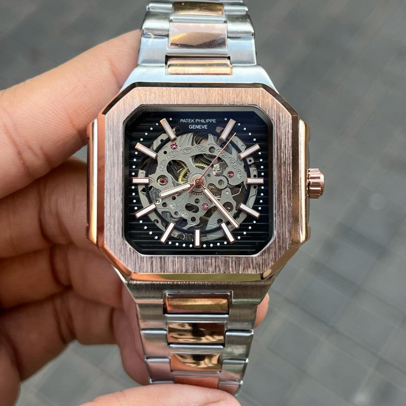 Patek Phillep e Nautilus Automatic Square Rose