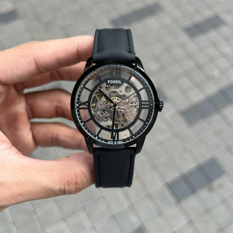 Fossi l Townsman Automatic Black