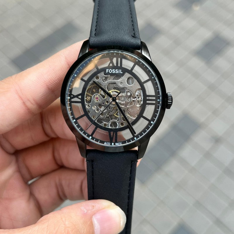 Fossi l Townsman Automatic Black