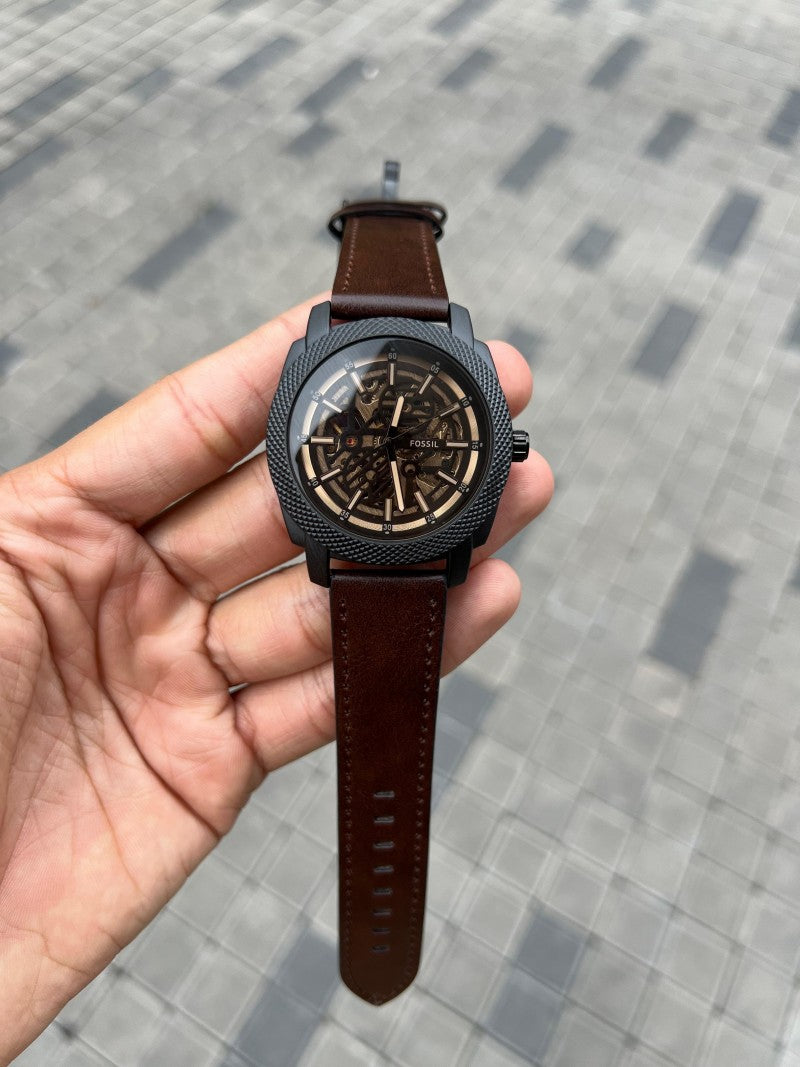Fossi l Automatic Leather