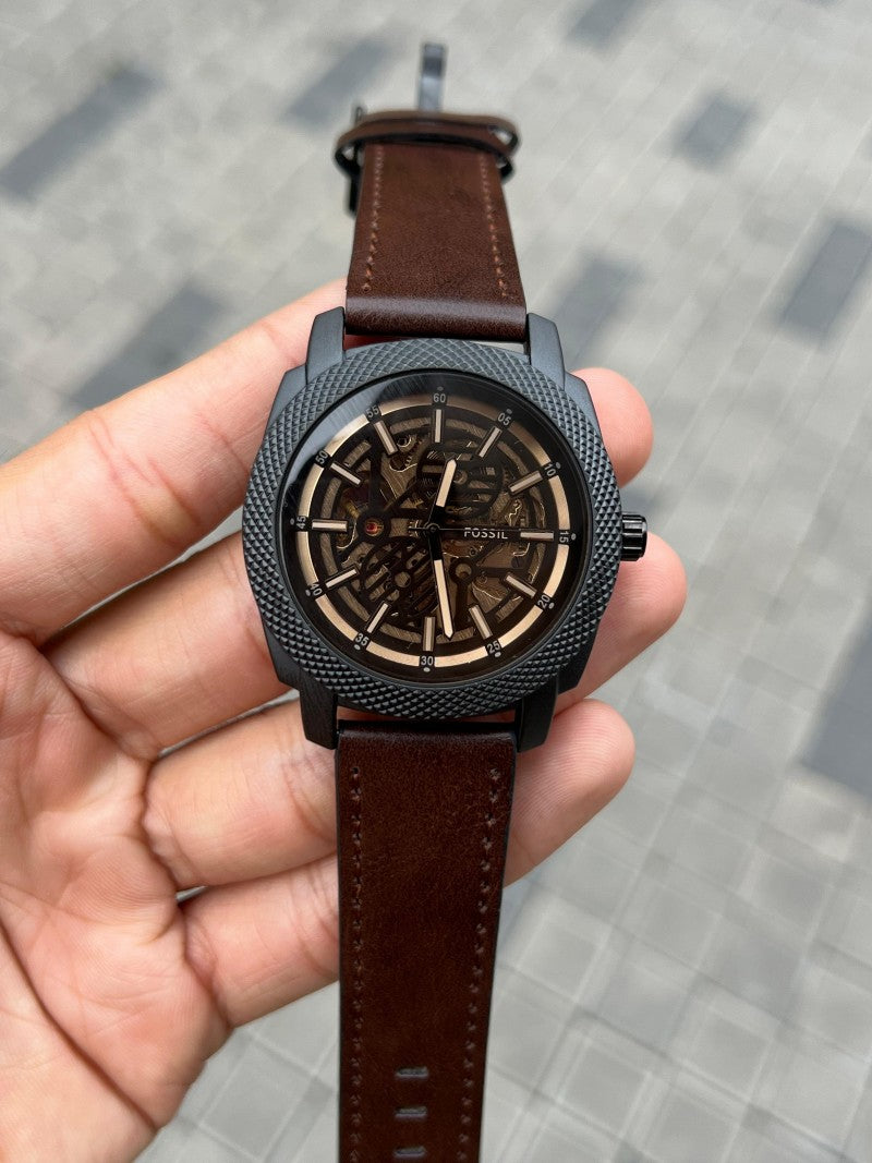 Fossi l Automatic Leather