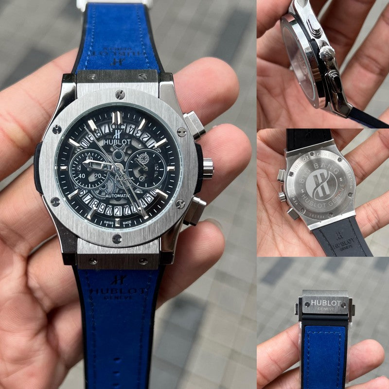 Hublo t Big Bang Denim Blue Calendar