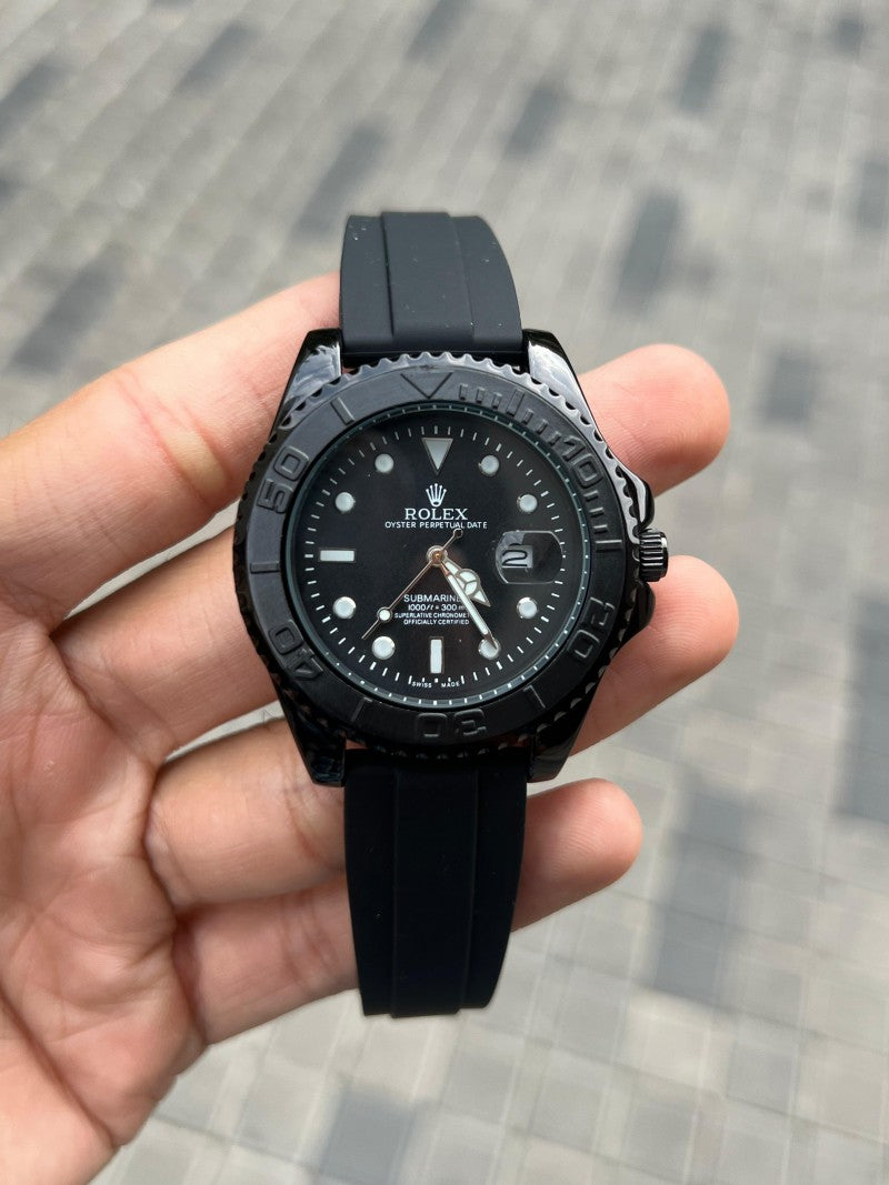 Role_x yatchmaster full black
