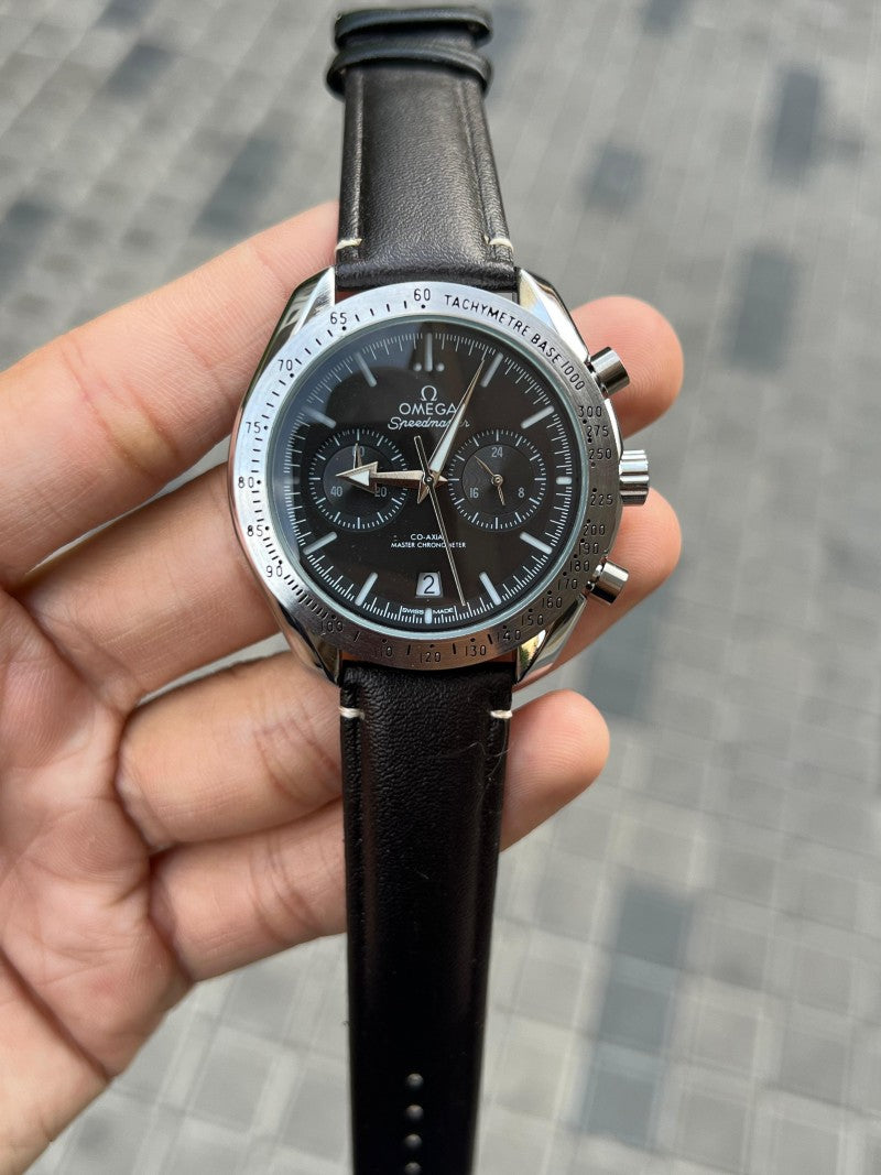 Omeg a Speed Master Leather