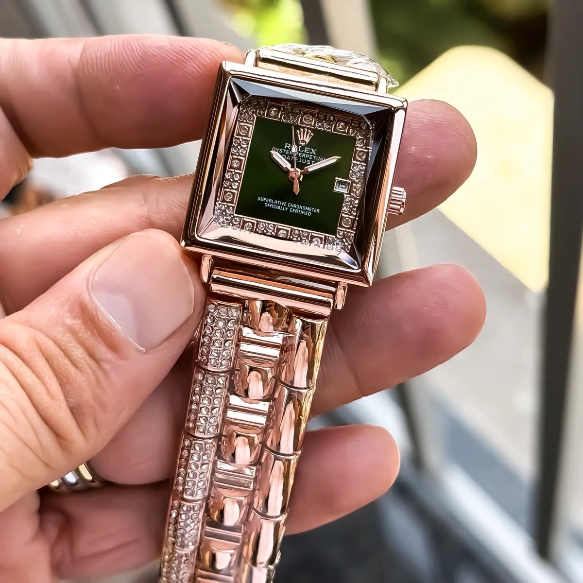 ROLEX_LADIES_ROSE-GREEN