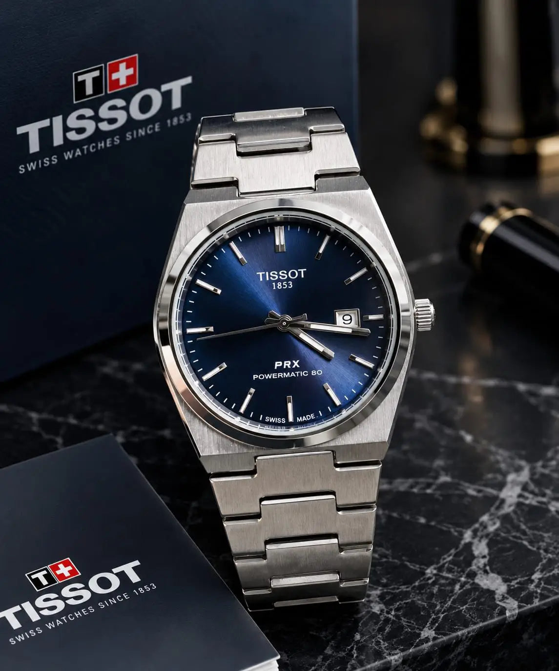 Tissot Prx Blue Dial