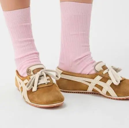 Onitsuka Tiger x Versace Tai Chi Sakura Tan 7A Premium Unisex Sneakers D-2117