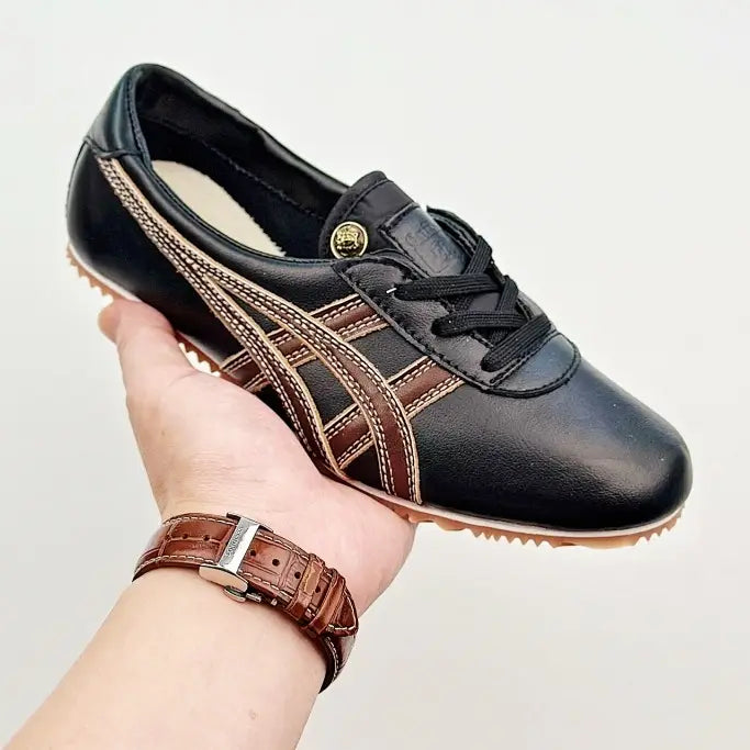 Onitsuka Tiger x Versace Tai Chi Sakura Black 7A Premium Unisex Sneakers D-2118