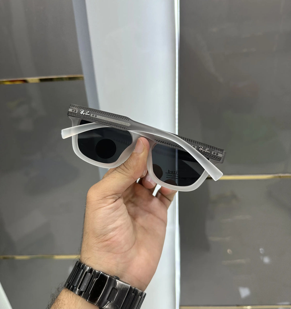 RayBan Matt Grey Premium Shades 2320