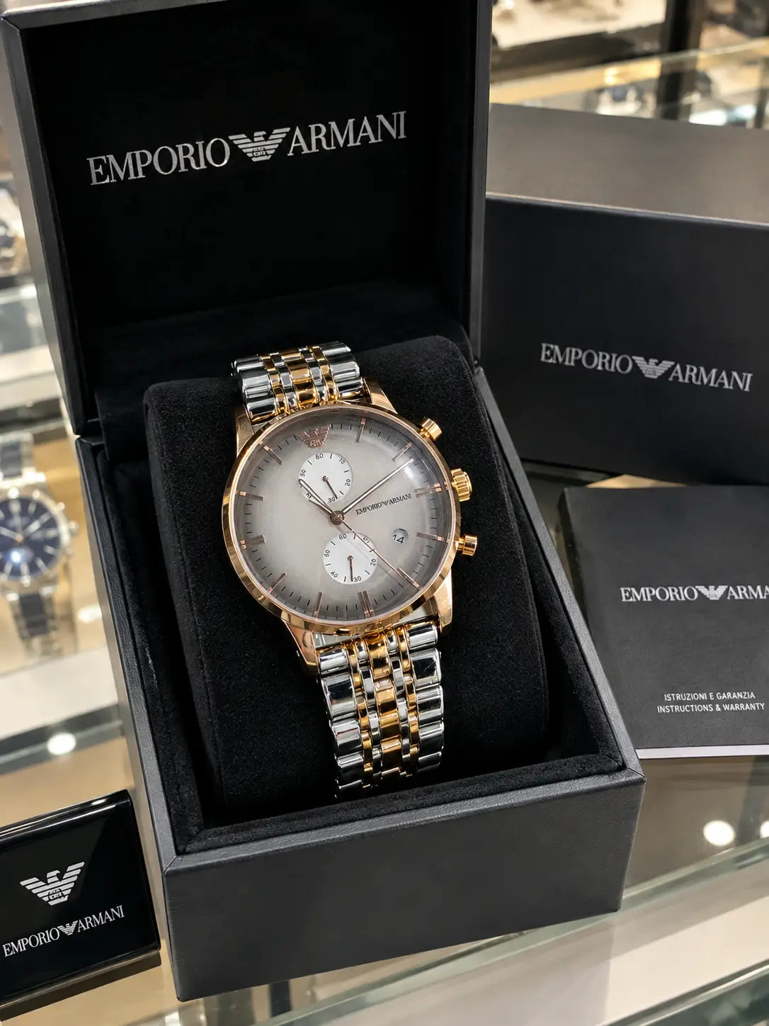 Empori_o Arman_i A_R1933 Chronograph Men’s Watch 219