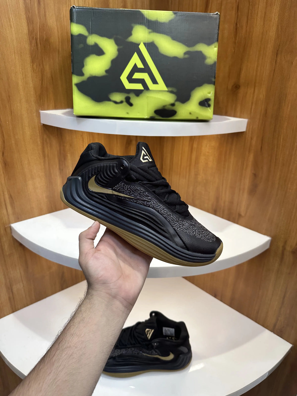 Nike_Zoom Giannis Freak 7 The Drive Black Gum