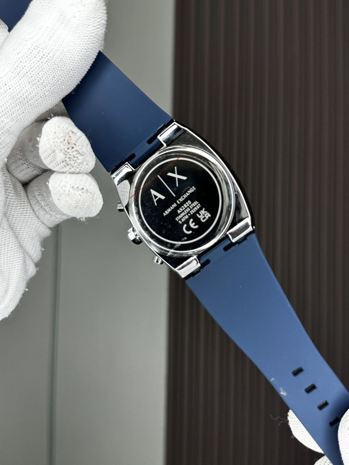 Arman i Exchange Oliver Silver Blue Premium Chronograph Watch