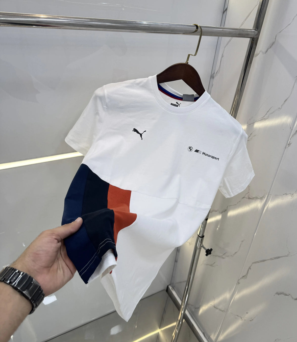 Pum a White Bmw Edition Premium T-Shirt