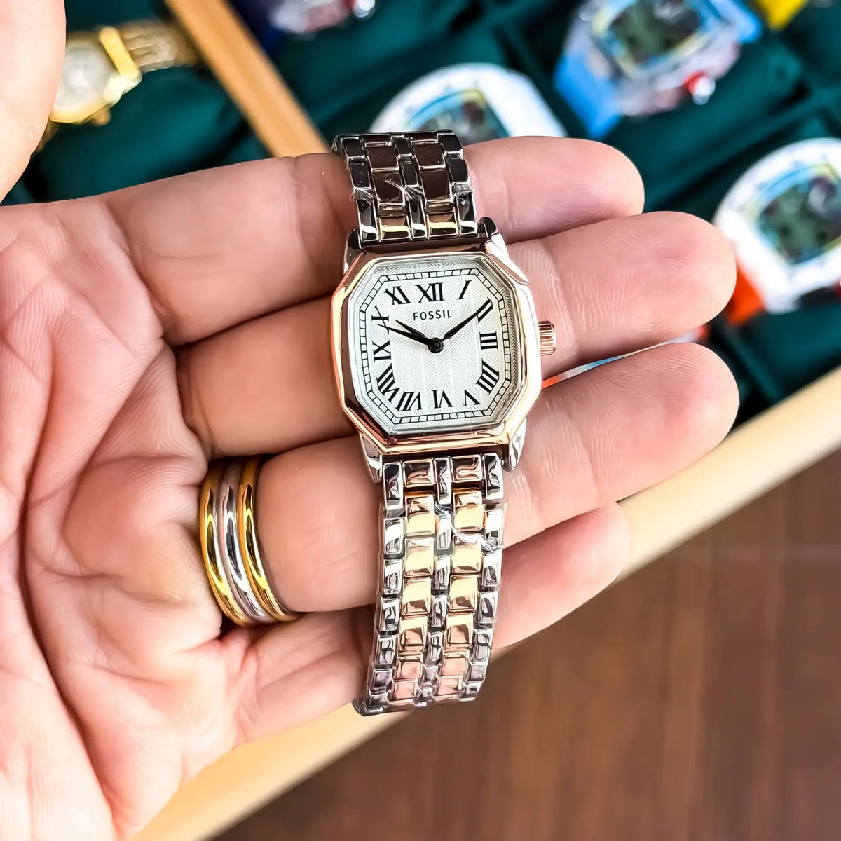 FOSSIL_LADIES_ROSE-TT_WHITE