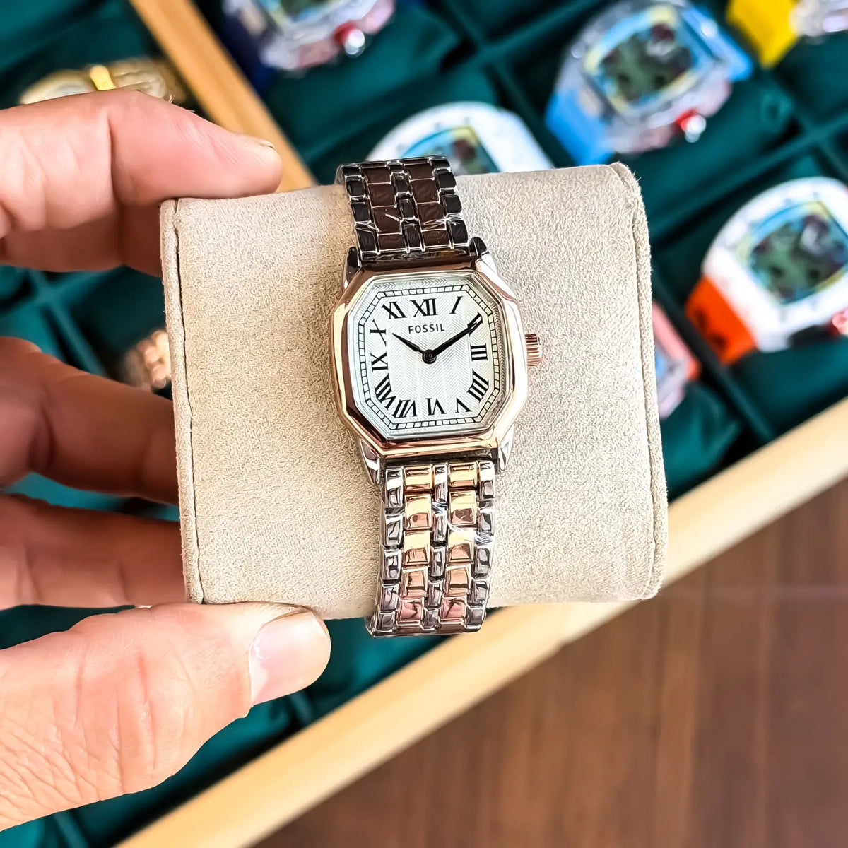 FOSSIL_LADIES_ROSE-TT_WHITE