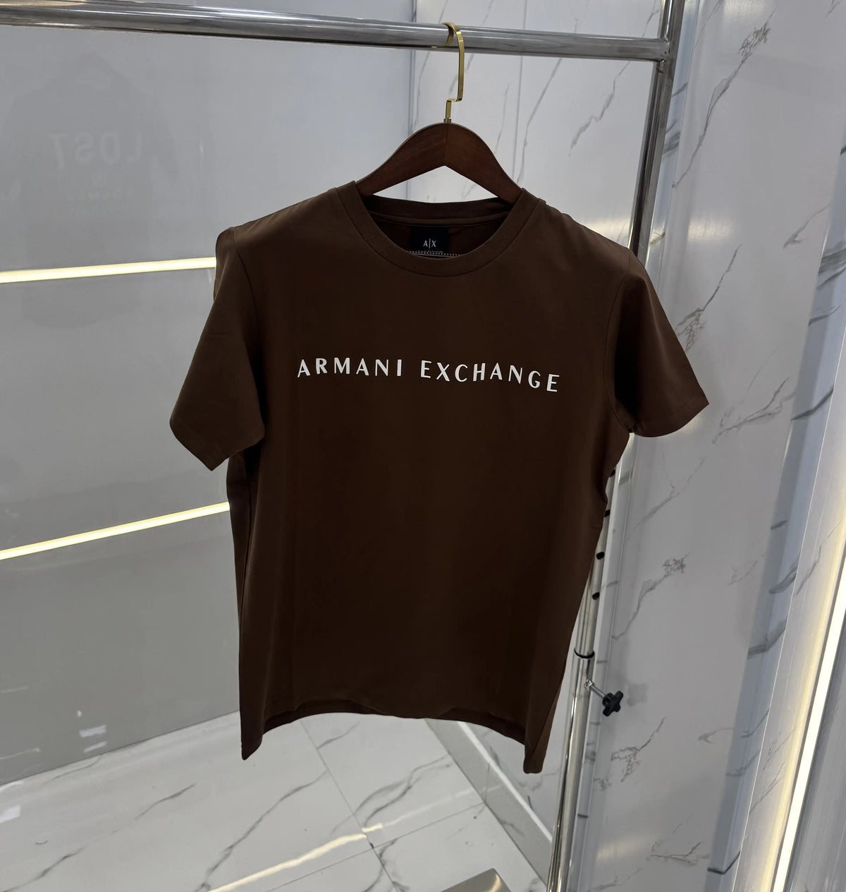 Arman i Exchange Brown Logo Work Premium T-Shirt