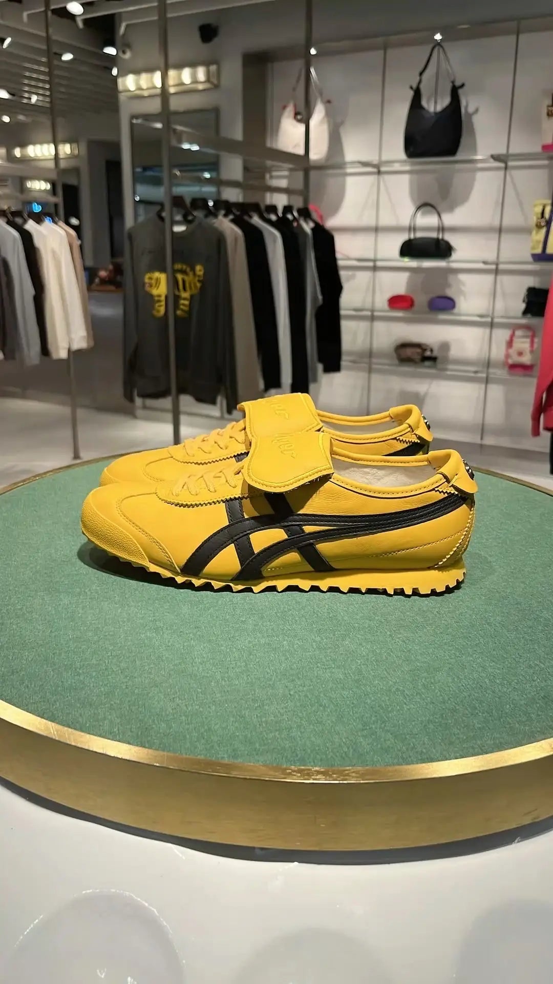Onitsuka_Tiger Mexico 66 Golf Yellow Black Sneakers Fix