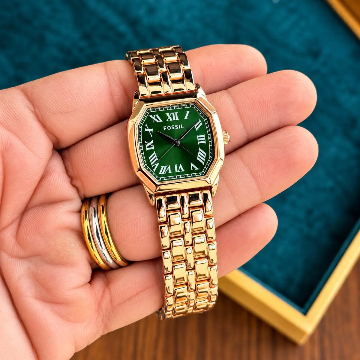 FOSSIL_LADIES_ROSE_GREEN