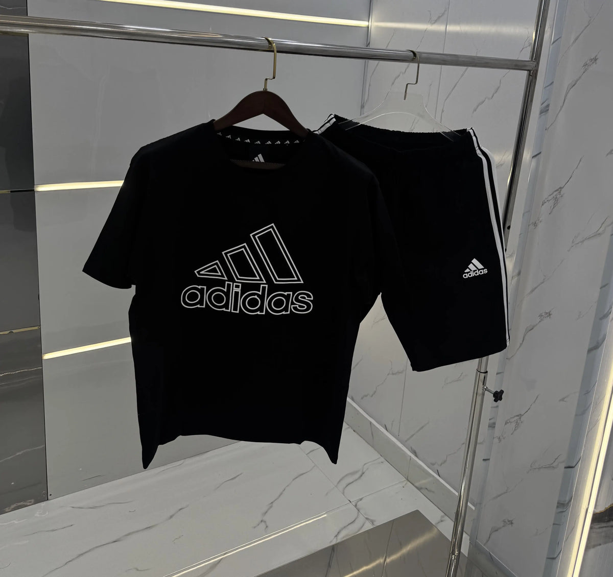 Adida s Black Logo Work Imported Cord Set