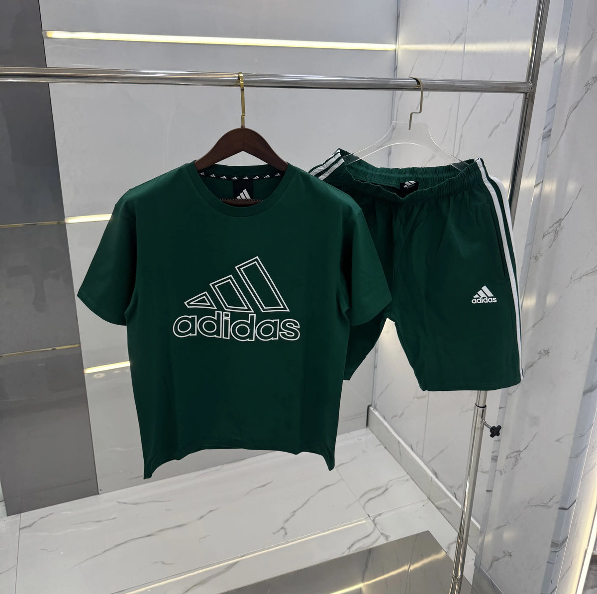 Adida s Green Logo Work Imported Cord Set
