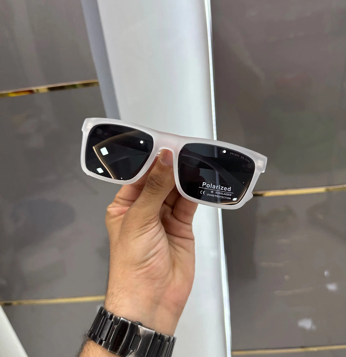 Mont Blanc Ice Black Premium Shades 0339