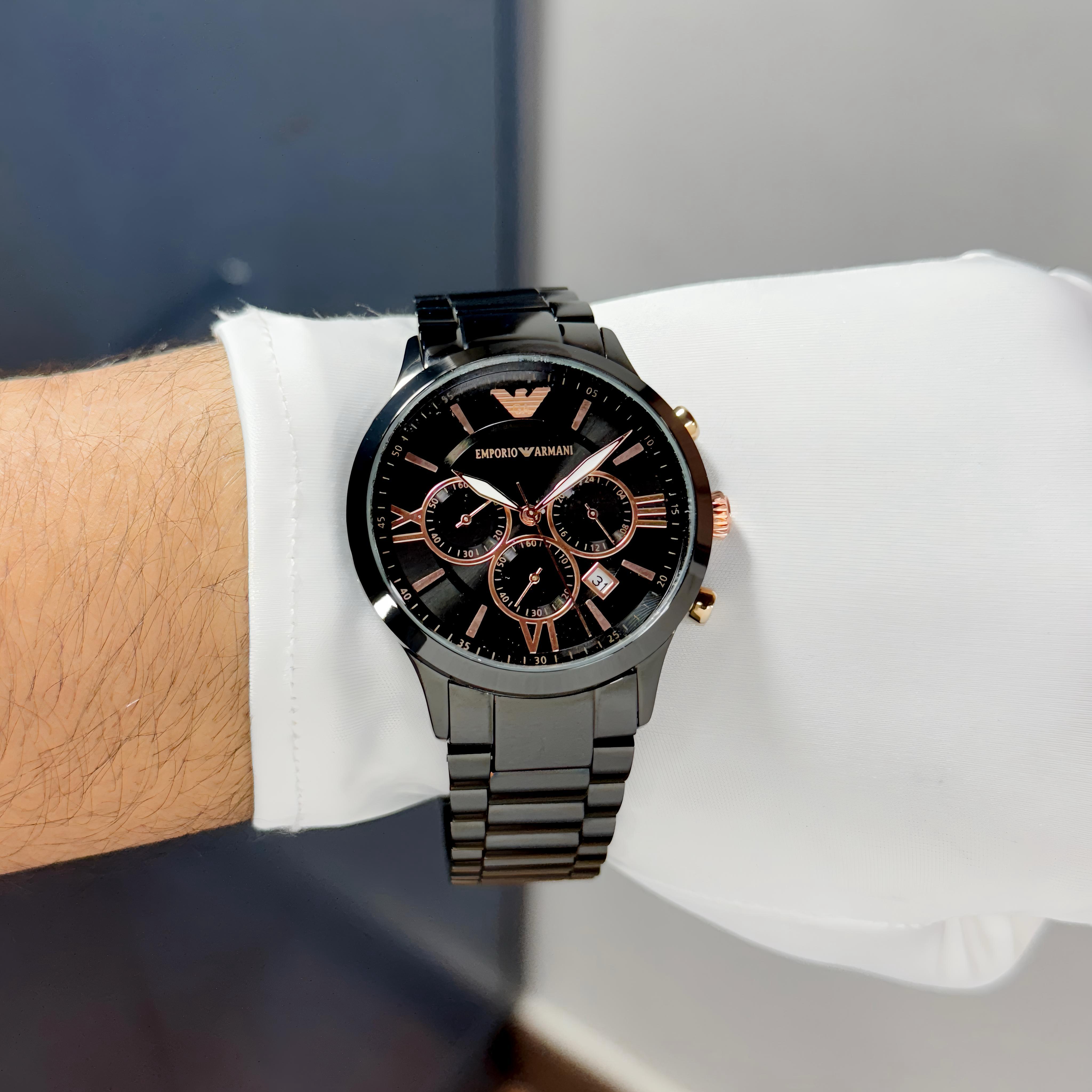 Empori_o Armani Chronograph Watch