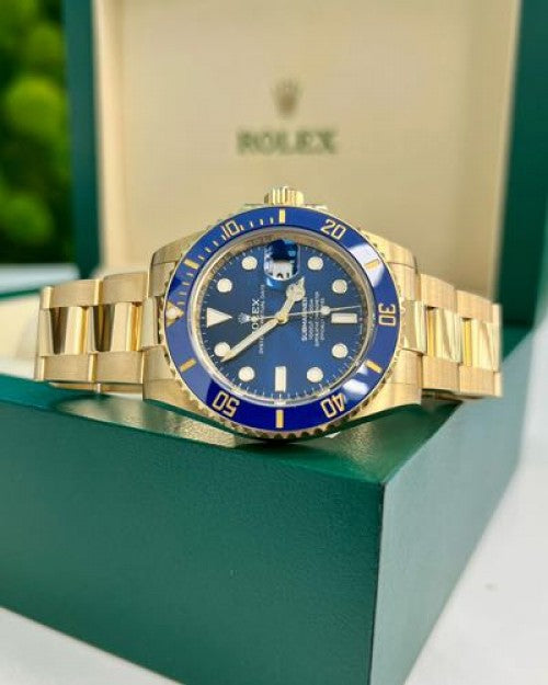 ROLE_X SUBMARINE Gold Blue WATCH