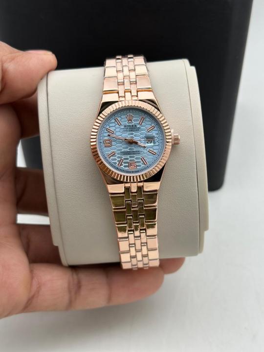 Rolx Women Land_Dweller Rosegold Sky-Blue
