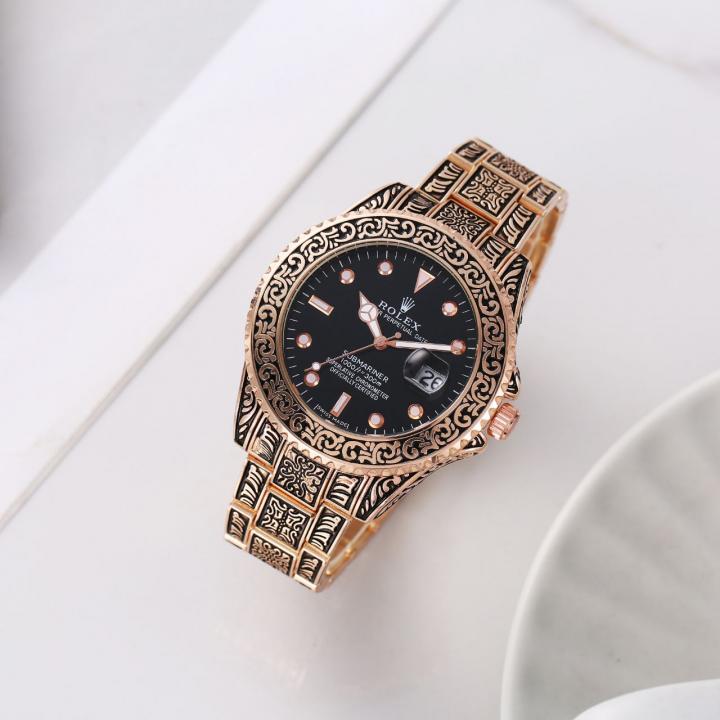 Rolx Oyster Vintage Copper Black