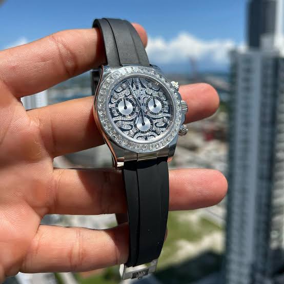 Rolex Daytona "Eye Of Tiger" Silver