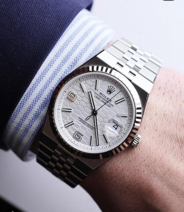 Rolx Land Dweller White Swiss Quality (New Release 2025)