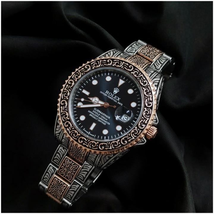 Rolx Oyster Vintage Two-Tone Copper Black
